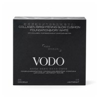 Boîte d'emballage cosmétique personnalisée noire et argentée à double coussin, écologique, pliable, avec deux boîtes intérieures découpées