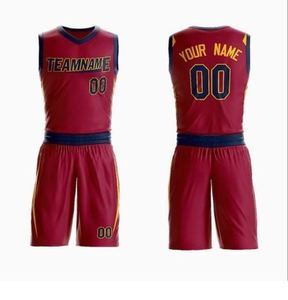 Uniforme de baloncesto del mejor diseño del servicio del OEM para los hombres y uniforme de baloncesto de entrenamiento de secado rápido de la impresión de la sublimación - Product Image 6