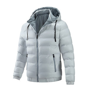 Nouveau design de vestes à capuche gonflables, vestes de mode intelligentes, nouvelles vestes gonflées imprimées avec logo personnalisé pour hommes - Product Image 1