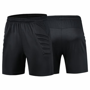 Shorts de gardien de but de football 100% polyester avec protection en éponge EVA pour l'hiver, pantalon de protection pour le rugby, le skateboard et l'entraînement - Product Image 1