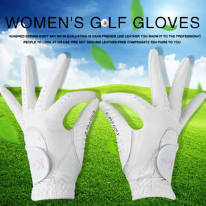 Logo personnalisé Gants de golf pour hommes Gants de golf souples lavables en plein air pour enfants Gants de golf vierges - Product Image 6