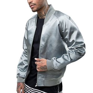 Chaqueta Bomber de Otoño para Hombre, Diseño Nuevo, Precio al por Mayor, Color Personalizado, con Capucha, Cuello Alto, Resistente al Viento, de Secado Rápido, de Poliéster - Product Image 6