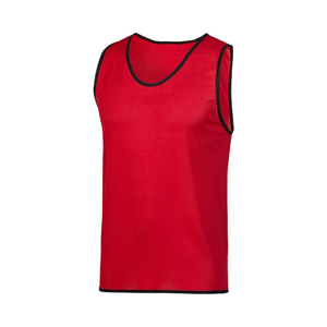 Logotipo personalizado de verano ligero entrenamiento de fútbol Baberos equipo uniforme Chaleco de fútbol con calidad superior y tela de malla personalizada - Product Image 6