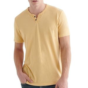 เสื้อยืดผู้ชายผ้าฝ้ายพิมพ์โลโก้แขนสั้นลำลอง - Product Image 1