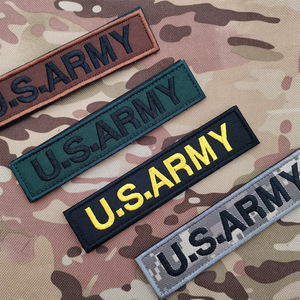 Các Nhà Sản Xuất <span class=keywords><strong>Multicam</strong></span> Vải Cho Tên Băng Quần Áo Phụ Kiện Ngực Vá Tên Các Bản Vá Lỗi Ba Lô Chiến Thuật Velcro Huy Hiệu - Product Image 3