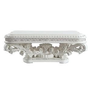 <span class=keywords><strong>Tavolo</strong></span> da pranzo in legno stile <span class=keywords><strong>barocco</strong></span> <span class=keywords><strong>bianco</strong></span> - Product Image 1