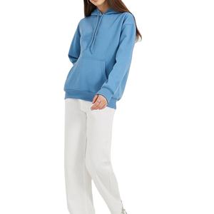 เสื้อฮู้ดดี้ผู้หญิงคุณภาพสูง แบบเรียบ สำหรับงานพิมพ์ พร้อมกระเป๋าข้างสองข้าง รุ่น RSW - Product Image 2