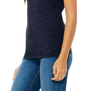 Airlume-Camiseta ajustada para mujer, Camiseta de algodón peinado y anillo de 100% oz, longitud corporal más larga, 4,2 - Product Image 5