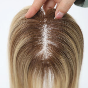 Topper Mono 3x4 2026 Spécial pour la perte de cheveux sur petite surface, vente chaude, original, non traité, à clipser, pour femmes - Product Image 5