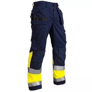 Cargo <b>Pants</b> Workwear Men Wholesale Customized Cargo Trousers <b>Hi</b>-<b>Vis</b> Multi-Pockets Work Trousers Hot Sale Safety <b>Pants</b> - Product Image 5