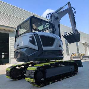 Mini excavadora de 3,5 toneladas, nueva excavadora sobre orugas EPA Farm, motor Kubota, excavadoras pequeñas de 1 tonelada y 2 toneladas... - Product Image 1