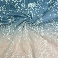 Tissu en soie Chanderi de luxe pour vêtements de soirée élégants et robes d'été, tissu Chanderi traditionnel indien tissé à la main