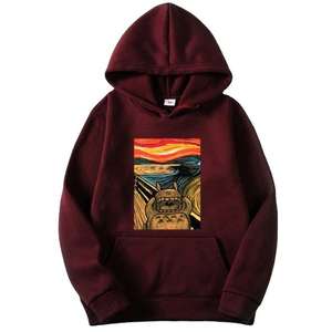 Sweat-shirts d'automne tissés de haute qualité, design personnalisé, impression par transfert thermique, pull pour homme, unisexe, service OEM - Product Image 6