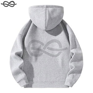 Sweat-shirt à capuche zippé pour homme, manches longues, coupe décontractée, 100 % coton, idéal pour l'entraînement hivernal - Product Image 3