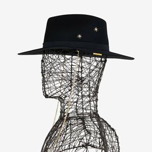 Premium Wool <b>Hat</b> Stylish Spiders Fedora <b>Hat</b> - Crafted From 100% Wool, Made in Italy - Perfect for Elevating Elegant Outfits - Product Image 2