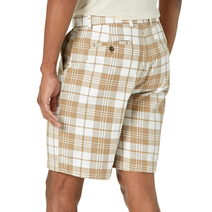 ชุดเดรสไฮบริดสำหรับผู้ชายกางเกงขาสั้นผ้ายืดแบบลำลองผ้าชิโน่ด้านหน้าแบนน้ำหนักเบาแห้งเร็วมีกระเป๋าจำนวนมากผลิตจากโรงงาน - Product Image 5