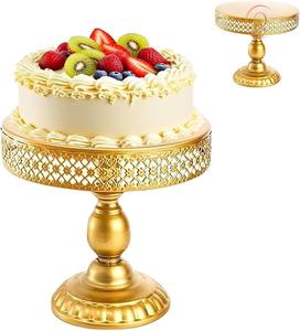 Luxury Metal Cake Stand with Strong Base and Smooth Texture, Ideal for Cakes, Cupcakes, <b>Pastries</b>, and Event Decoration - Product Image 1
