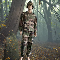 Uniforme de Camouflage Tactique Veste Jungle Cyan Chine Cema F1 F2