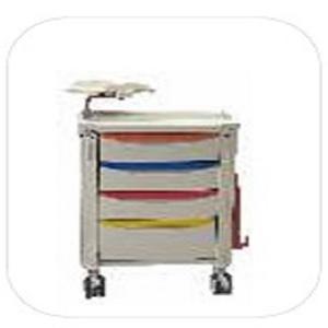 Hitech Metal and <b>Medical</b> Equipments Hospital Use Class I Anesthesia <b>Trolley</b> - Product Image 1