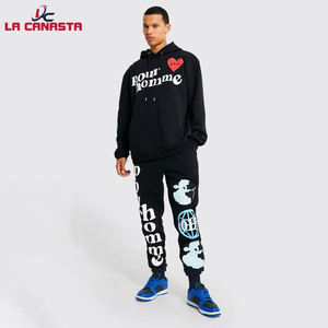 Sudaderas con capucha 3D Venta al por mayor Nueva moda Pullover Sudaderas Logotipo personalizado Unisex Pantalla Carta 3D Puff Imprimir Sudadera con capucha - Product Image 4