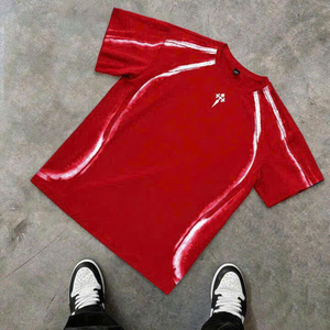 Casual Cotton T-<b>Shirt</b> For Man Breathable Short Sleeve Custom Print OEM ODM Crew Neck Fashion Fit <b>Moisture</b>-<b>Wicking</b> <b>Shirt</b> - Product Image 1