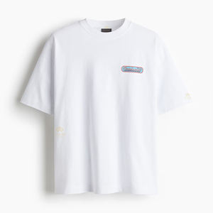 Venta al por mayor unisex 100% algodón camiseta logotipo personalizado OEM ODM ropa de calle informal con técnica de lavado para hombres y mujeres - Product Image 2