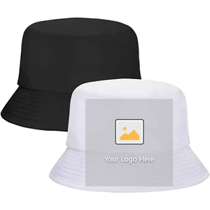 Nouvel arrivage mode personnalisé bonne qualité été pêche seau chapeau réversible chapeaux hommes femmes - Product Image 3