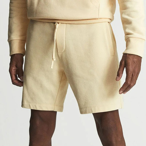 Lightweight Cotton <b>Fleece</b> <b>Shorts</b> for Men Stylish Breathable Comfortable Fit Private Label Wholesale Supply Men <b>Shorts</b> New - Product Image 2