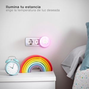 RGB+6000K 35Lm LED Circular <b>Night</b> <b>Light</b> (GSC 202805021) - Product Image 5