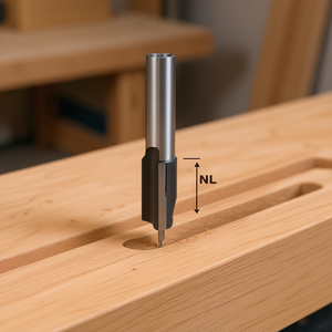 Fraise à rainurer Festool HW S8 à pointe en carbure - Product Image 3