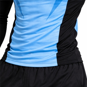 T-shirt de sport à manches longues pour homme, compression, séchage rapide, entraînement en salle de sport, rashguard de haute qualité pour homme - Product Image 6