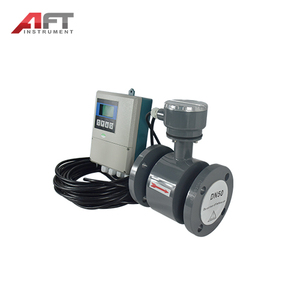 Flowmeter Elektromagnetik Digital Tipe Split 4-20mA untuk Pengolahan Air Limbah, Bidirectional Flange Magnetic Flowmeter - Product Image 4