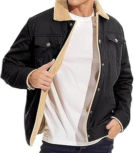 Veste polaire respirante pour homme, style urbain, automne-hiver, bleu clair, col montant standard, fermeture éclair, unie - Product Image 3