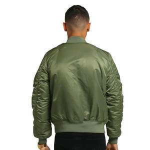Chaquetas de hombre Bomber con cremallera informal con estampado 3D de alta calidad, última ropa de calle, chaqueta de abrigo con botones de tela satinada para hombre - Product Image 3