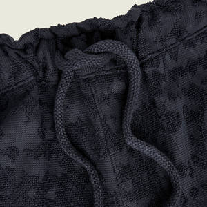 Short en coton personnalisé décontracté pour hommes, motif solide, nouvelle qualité, poids lourd, éponge française, cordon de serrage moyen, respirant 100% coton - Product Image 6