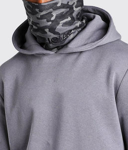 Ensemble survêtement homme personnalisé avec masque intégral, sweat à capuche et pantalon ajusté, 2 pièces, poche cargo, survêtement de jogging pour homme - Product Image 5