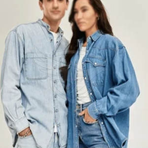 Nouveau design Veste en jean unisexe quantité minimale de commande bas Veste en jean unisexe au prix de gros Fabriqué au Pakistan pour la vente en ligne - Product Image 2