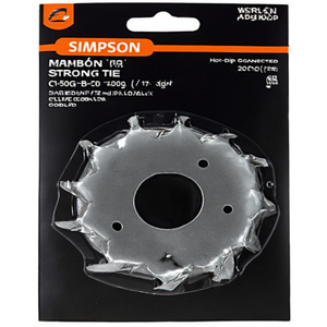 Conector para Madera SIMPSON STRONG TIE Bulldog C1-50G-B D50 / 17mm, Galvanizado en Caliente, Paquete de 200 Unidades - Product Image 3