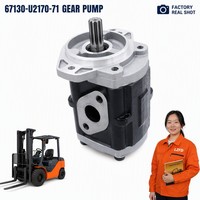 Pompe à engrenages hydraulique 67130-U2170-71 pour chariot élévateur Toyota 7FGCU25 7FDK20-30 Série 7F Pièces de rechange directes