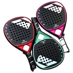 ไม้เทนนิสพาเดล คาร์บอนไฟเบอร์ ขายดี กำลังเป็นที่นิยม สไตล์เทนนิสชายหาด ไม้พายเทนนิส 3K 12K 18K - Product Image 6