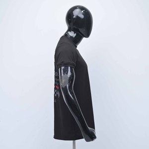 สินค้าใหม่ปี 2026 เสื้อถักแขนสั้นคุณภาพสูงสำหรับผู้ชาย ผลิตตามสั่ง ผ้าโพลีเอสเตอร์ 100% พิมพ์ลาย ป้องกันการเป็นขุย แห้งเร็ว ระบายอากาศได้ดี - Product Image 6