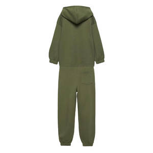 Survêtement à capuche brodé élégant pour hommes et femmes-Mélange de coton doux et respirant - Product Image 2