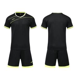 Ensemble de maillot de football à manches courtes pour hommes de haute qualité, uniforme de football pour adultes, maillot de football bleu pour garçon, nom personnalisé, numéro DIY - Product Image 5