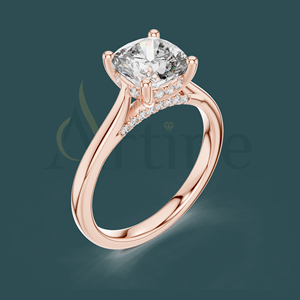 แหวนหมั้นชุบทอง18K สำหรับผู้หญิง - Product Image 1