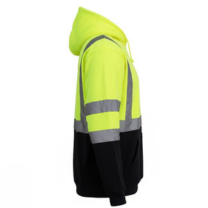 เสื้อฮู้ดทำงานผู้ชายขายดี แห้งเร็ว MOQ ต่ำ รับผลิตตามแบบ ออกแบบเองได้ เสื้อฮู้ดนิรภัยสำหรับผู้ชาย - Product Image 6