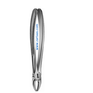 คีมถอนฟันสเตนเลส Fig.107สำหรับเขี้ยวบนจะงอยปากสั้น - Product Image 1