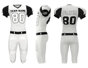 Uniformes de fútbol americano personalizados, camiseta de sarga, Equipo Juvenil, venta al por mayor - Product Image 4