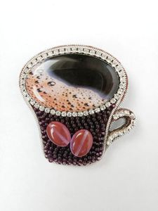 Ornement étoile en perles fait main avec des détails complexes apporte un charme festif élégant pour la décoration de l'arbre de Noël et les cadeaux - Product Image 5