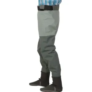 Pantalones cortavientos de poliéster a la moda para hombre, pantalones ligeros de cintura alta antiarrugas, estilo deportivo informal, pantalones ajustados con parte delantera plana - Product Image 2