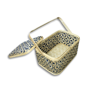 สินค้าขายดีจัดเป็นระเบียบตามธรรมชาติ: ตะกร้าเก็บไม้ไผ่ทำมือคุณภาพสูง - Product Image 1